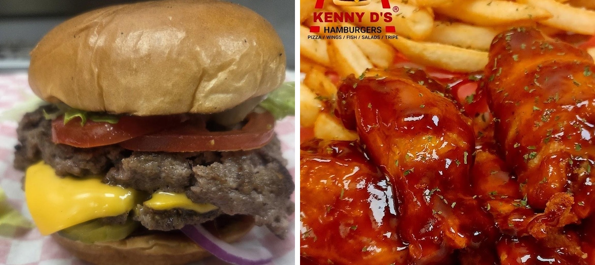 Kenny D's Carry Out Menu