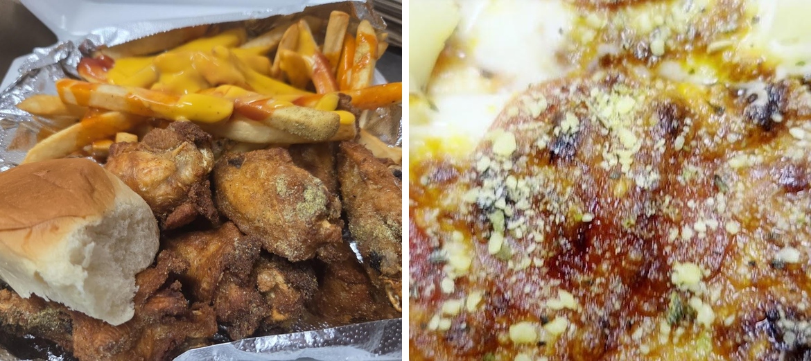 Kenny D's Carry Out Menu