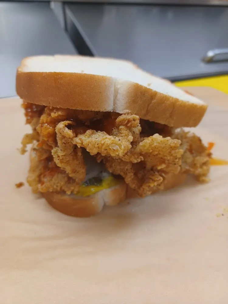 Catfish Nugget Sandwich